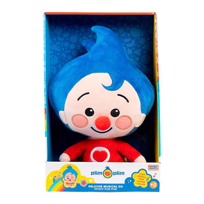 Bandai Peluche Musical Dx Payaso Plim Plim de 30 cm Bandai Peluche Musical Dx Payaso Plim Plim de 30 cm