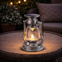 Luz LED Solar Jardín IP65 40.000H Plata