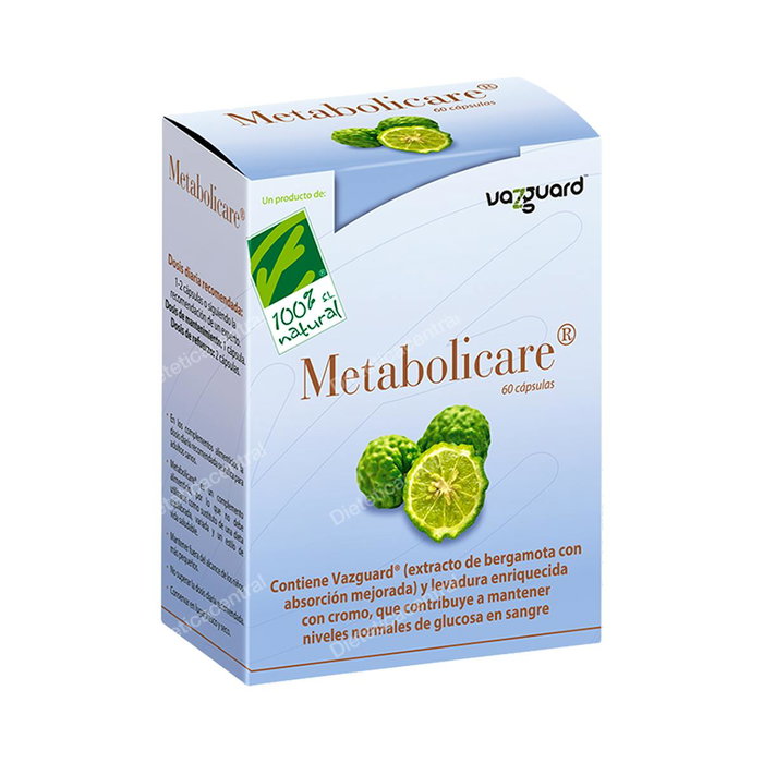 100% NATURAL Metabolicare 60 cápsulas 100% NATURAL Metabolicare 60 cápsulas