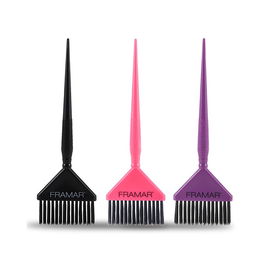 Framar Juego de Brochas Tricolor Big Daddy, 3 Unidades