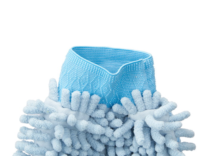 Arte Regal Manopla Microfibra Doble Tejido Azul Gris 24 x 4 x 17 cm (Set de 24)