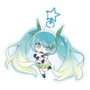 POPbuddies Llavero acrílico Hatsune Miku Kawaii Spring Time