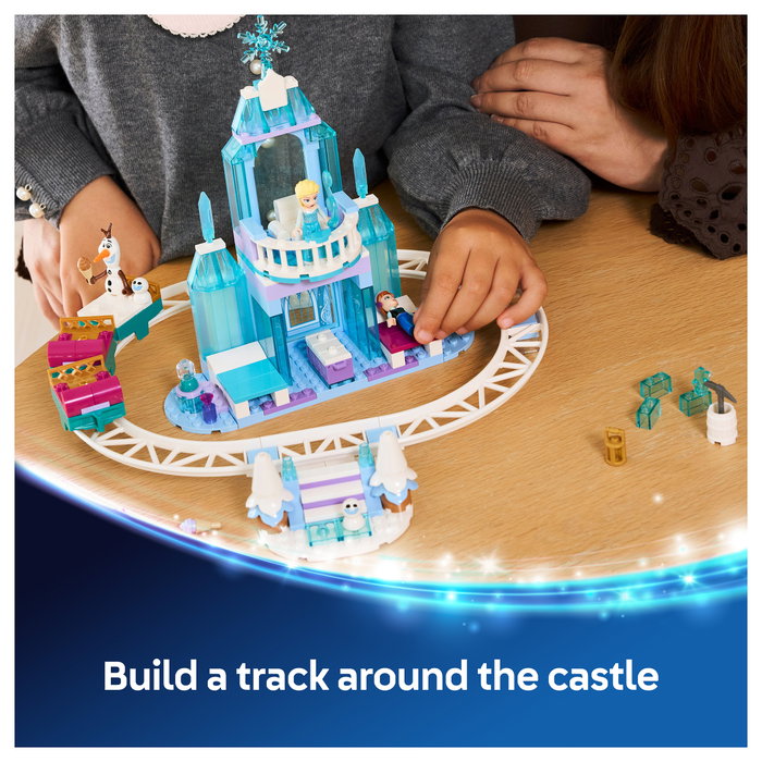 LEGO Disney Frozen Castillo de Hielo de Elsa y Aventura en la Nieve