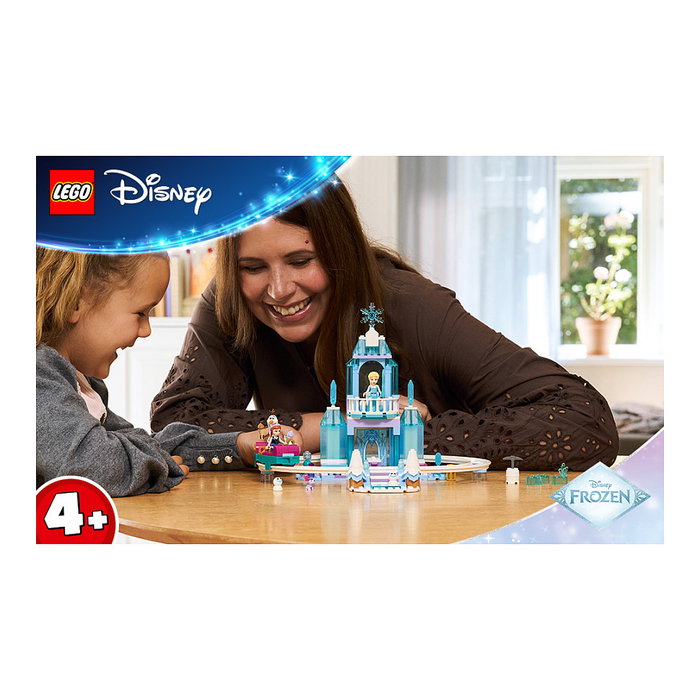 LEGO Disney Frozen Castillo de Hielo de Elsa y Aventura en la Nieve