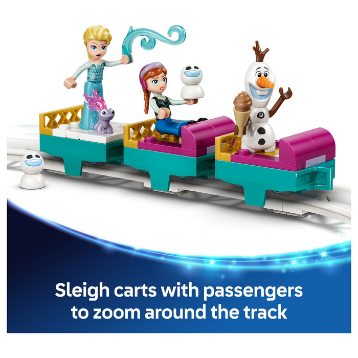 LEGO Disney Frozen Castillo de Hielo de Elsa y Aventura en la Nieve