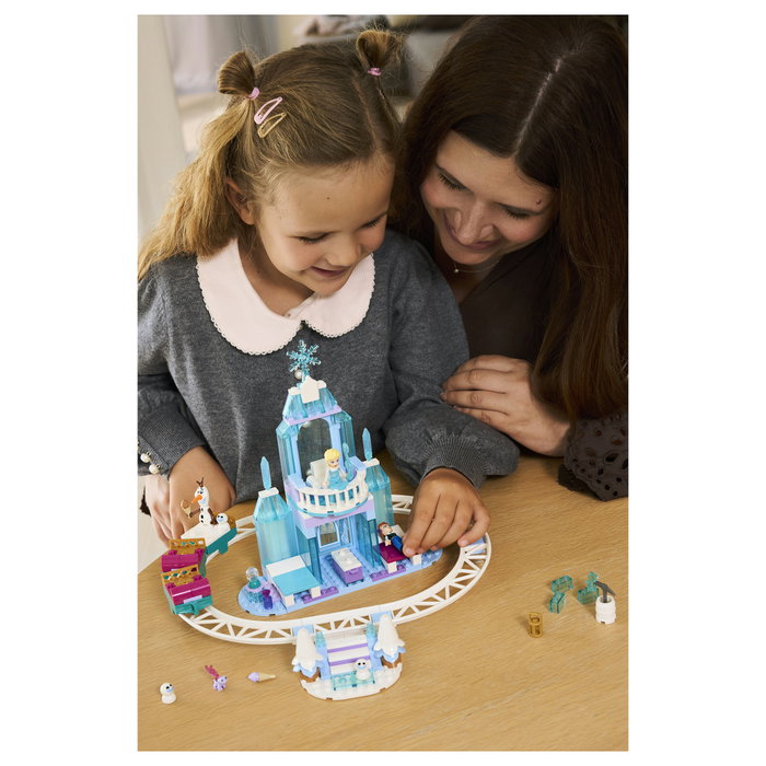LEGO Disney Frozen Castillo de Hielo de Elsa y Aventura en la Nieve