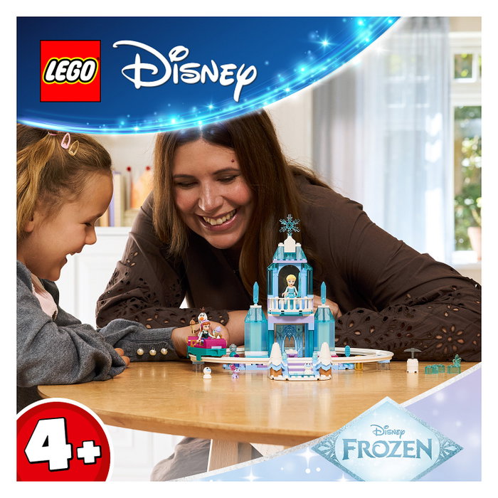 LEGO Disney Frozen Castillo de Hielo de Elsa y Aventura en la Nieve