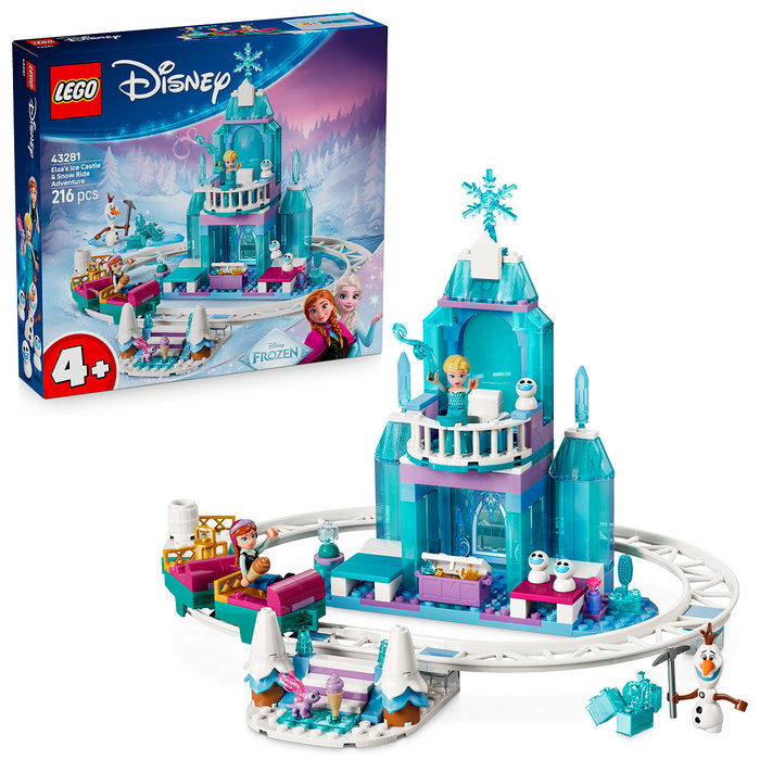 LEGO Disney Frozen Castillo de Hielo de Elsa y Aventura en la Nieve 43281 LEGO Disney Frozen Castillo de Hielo de Elsa y Aventura en la Nieve 43281