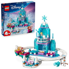 LEGO Disney Frozen Castillo de Hielo de Elsa y Aventura en la Nieve 43281