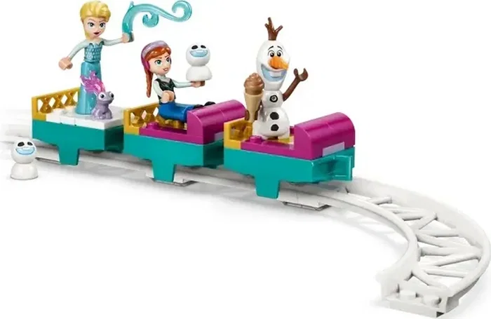 LEGO Disney Frozen Castillo de Hielo de Elsa y Aventura en la Nieve