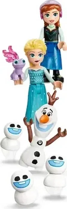 LEGO Disney Frozen Castillo de Hielo de Elsa y Aventura en la Nieve