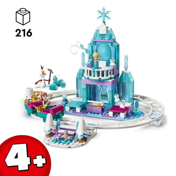LEGO Disney Frozen Castillo de Hielo de Elsa y Aventura en la Nieve 43281 LEGO Disney Frozen Castillo de Hielo de Elsa y Aventura en la Nieve 43281