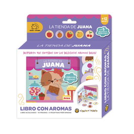 GATO DE HOJALATA, La tienda de Juana (Libro con aromas)