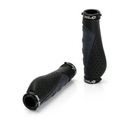 XLC Puños Ergonomic GR-S07 - Material 2 Componentes, Amortiguador, Goma, 140 mm