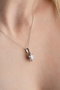 Heliophilia Silver NRZ999196 Conjunto Collar y Pendientes de Plata de Ley 925 con Circón Blanco Elegante para Mujer