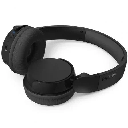Philips TAH3209BK Auriculares Inalámbricos Diadema Bluetooth Negros con Micrófono, hasta 25h Reproducción, Carga Rápida USB-C