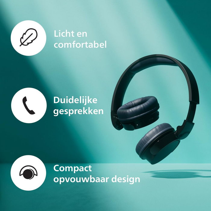 Philips TAH3209 Auriculares Inalámbricos de Diadema Negros Philips TAH3209 Auriculares Inalámbricos de Diadema Negros