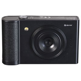Denver DCA-4811 Cámara Compacta Digital 48 MP Full HD 1080p, Zoom 8x, Pantalla LCD 2.8", Color Negro