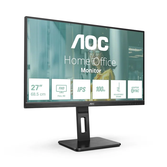 AOC 27P2Q Monitor Profesional Full HD IPS 27 pulgadas Negro