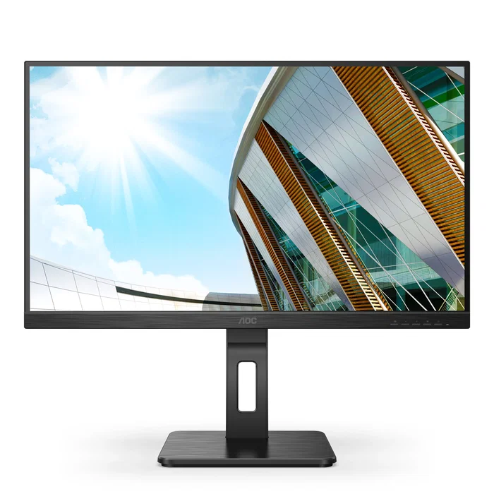 AOC Monitor 27P2Q 27" Full HD (1920x1080) IPS 100Hz 4ms AMD FreeSync Hub USB 3.2 Altavoces HDMI DP VGA DVI Negro para Negocios