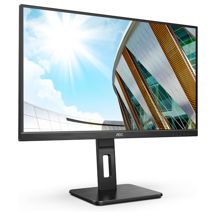 AOC 27P2Q Monitor 68,6cm/27" Full HD 1920x1080 IPS 4ms 100Hz AMD FreeSync HDMI DP USB-C Hub Altavoces Negro