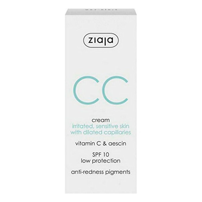 Ziaja CC Cream correctora para pieles irritadas y sensibles 50 ml