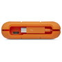LaCie Rugged Secure - Disco Duro Externo 2 TB, USB-C USB 3.2 Gen 1, Resistente a Golpes, Agua y Polvo, Naranja