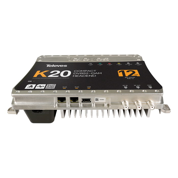 Televes K20 Kompaktkopfstelle 12Transponder DVB-S2 en QAM
