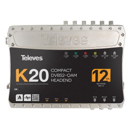 Televes K20 Kompaktkopfstelle 12Transponder DVB-S2 en QAM