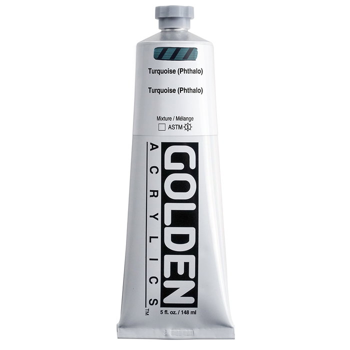 Golden Heavy Body Colores Acrílicos Turquesa (Thalo) 148 ml Golden Heavy Body Colores Acrílicos Turquesa (Thalo) 148 ml