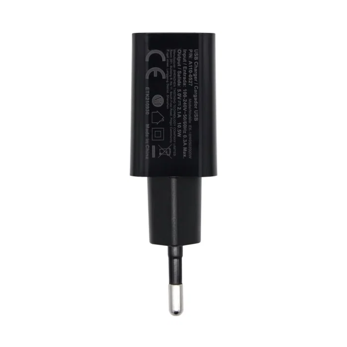 Aisens Cargador USB 10W A110-0527 Negro