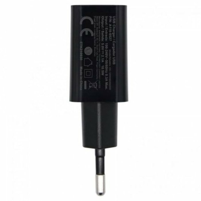 Aisens Cargador de Pared USB 10W A110-0527 Negro Aisens Cargador de Pared USB 10W A110-0527 Negro