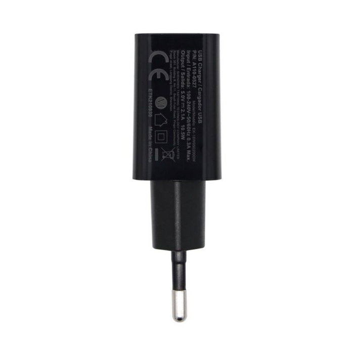 Aisens Cargador de Pared USB 10W A110-0527 Negro Aisens Cargador de Pared USB 10W A110-0527 Negro