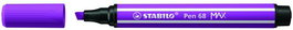 Rotulador Fibra Stabilo Pen 68 Max Lila (Set de 5)