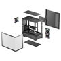DeepCool CG380U 3F Torre PC Gaming Negro ITX micro ATX Vidrio Templado RGB