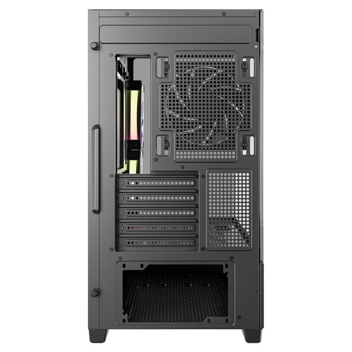 DeepCool CG380U 3F Torre PC Gaming Negro ITX micro ATX Vidrio Templado RGB