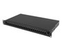 Lanberg FOP1-24SS-LDB Panel de parcheo 1U Negro