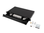 Lanberg FOP1-24SS-LDB Panel de parcheo 1U Negro