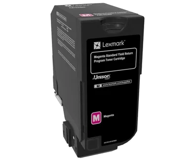 Lexmark 74C2SM0 Cartucho de Tóner Magenta XL