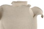 DKD Home Decor Jarrón de Cerámica Orgánico Artesanal Blanco