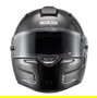 Sparco S0033540XS Casco Air KF-7W Carbono FIA para Karting Negro Talla XS - Doble Ventilación y Visera Ajustable