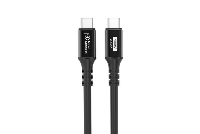 MicroConnect Cable USB-C a USB-C Premium de 3m, 100W, 20Gbps, USB 3.2 Gen 2x2 MicroConnect Cable USB-C a USB-C Premium de 3m, 100W, 20Gbps, USB 3.2 Gen 2x2