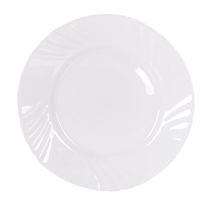 La Mediterranea Vajilla 12 Piezas Redondo Opal Everett (2 Unidades)