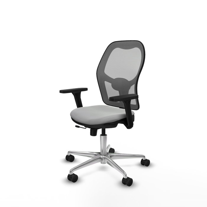 PIQUERAS Y CRESPO Silla de oficina Jorquera con mecanismo Sincro/Traslack Gris