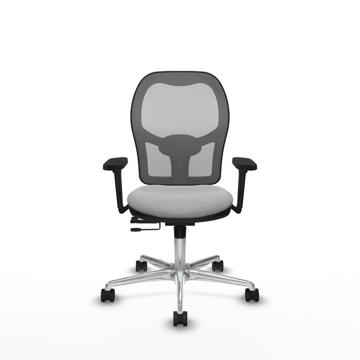 PIQUERAS Y CRESPO Silla de oficina Jorquera con mecanismo Sincro/Traslack Gris