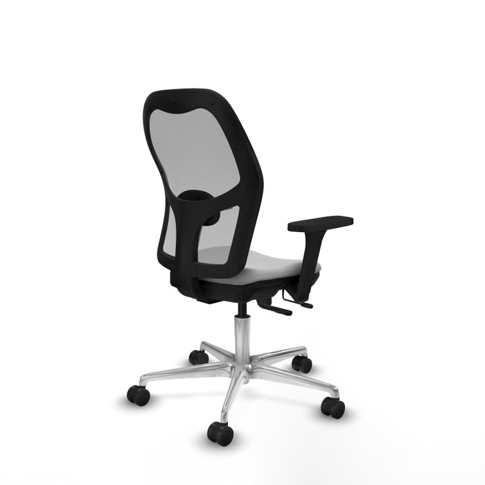 PIQUERAS Y CRESPO Silla de oficina Jorquera con mecanismo Sincro/Traslack Gris