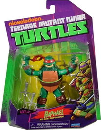 Playmates Teenage Mutant Ninja Turtles World of TMNT Figura Raphael 11 cm