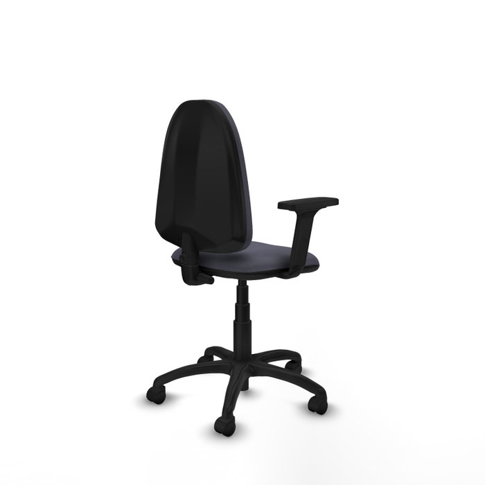 PIQUERAS Y CRESPO Silla de oficina Aýna Gris oscuro con Brazos 2D PIQUERAS Y CRESPO Silla de oficina Aýna Gris oscuro con Brazos 2D