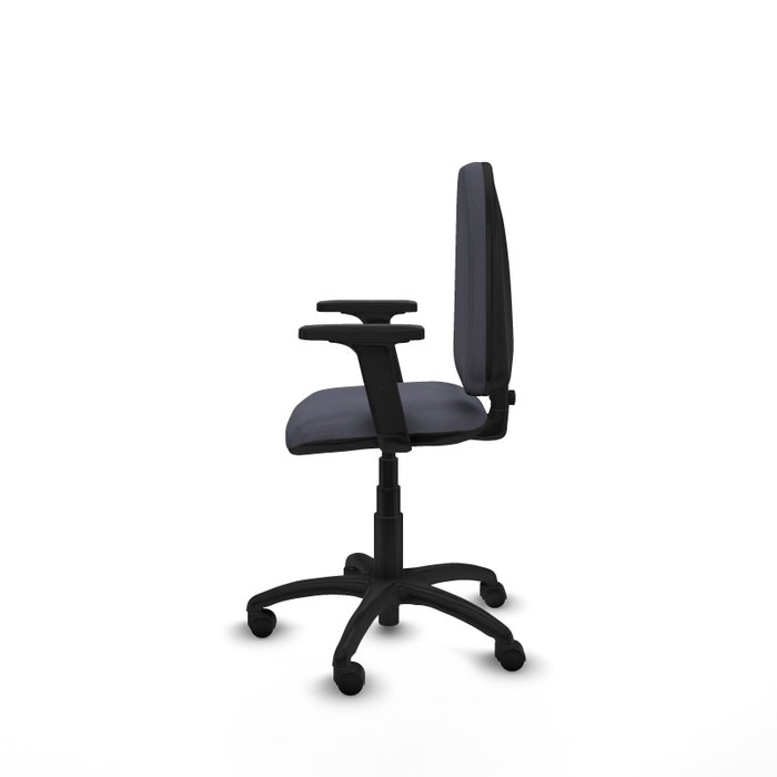 PIQUERAS Y CRESPO Silla de oficina Aýna Gris oscuro con Brazos 2D PIQUERAS Y CRESPO Silla de oficina Aýna Gris oscuro con Brazos 2D