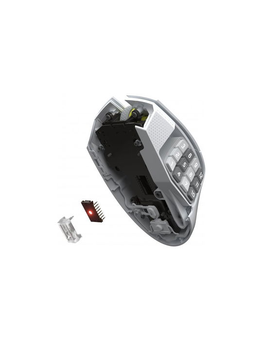 Corsair CH-9314011-WW Ratón Gaming Inalámbrico MMO Blanco Scimitar Elite Wireless